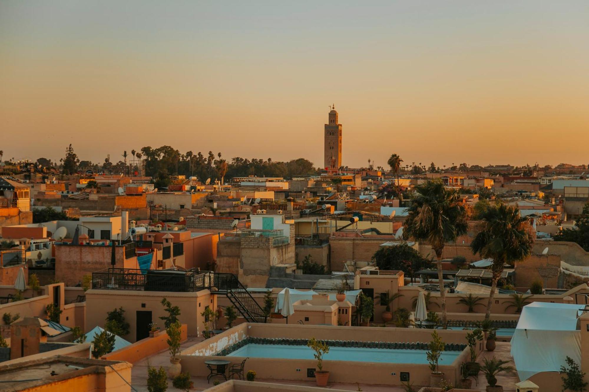 Hotel Dar El Qadi Marrakesch Exterior foto
